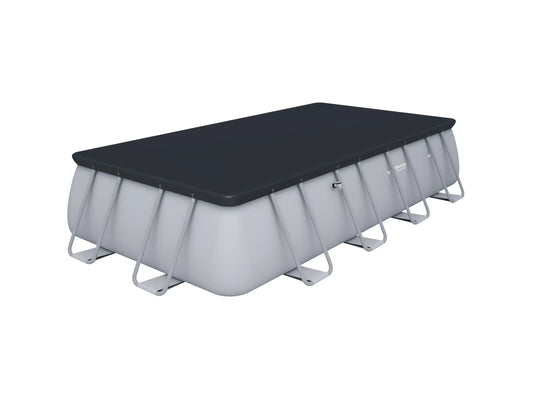 Bestway Stahlrahmenpool-Set Power Steel 549 cm x 274 cm x 122 cm Rechteckig