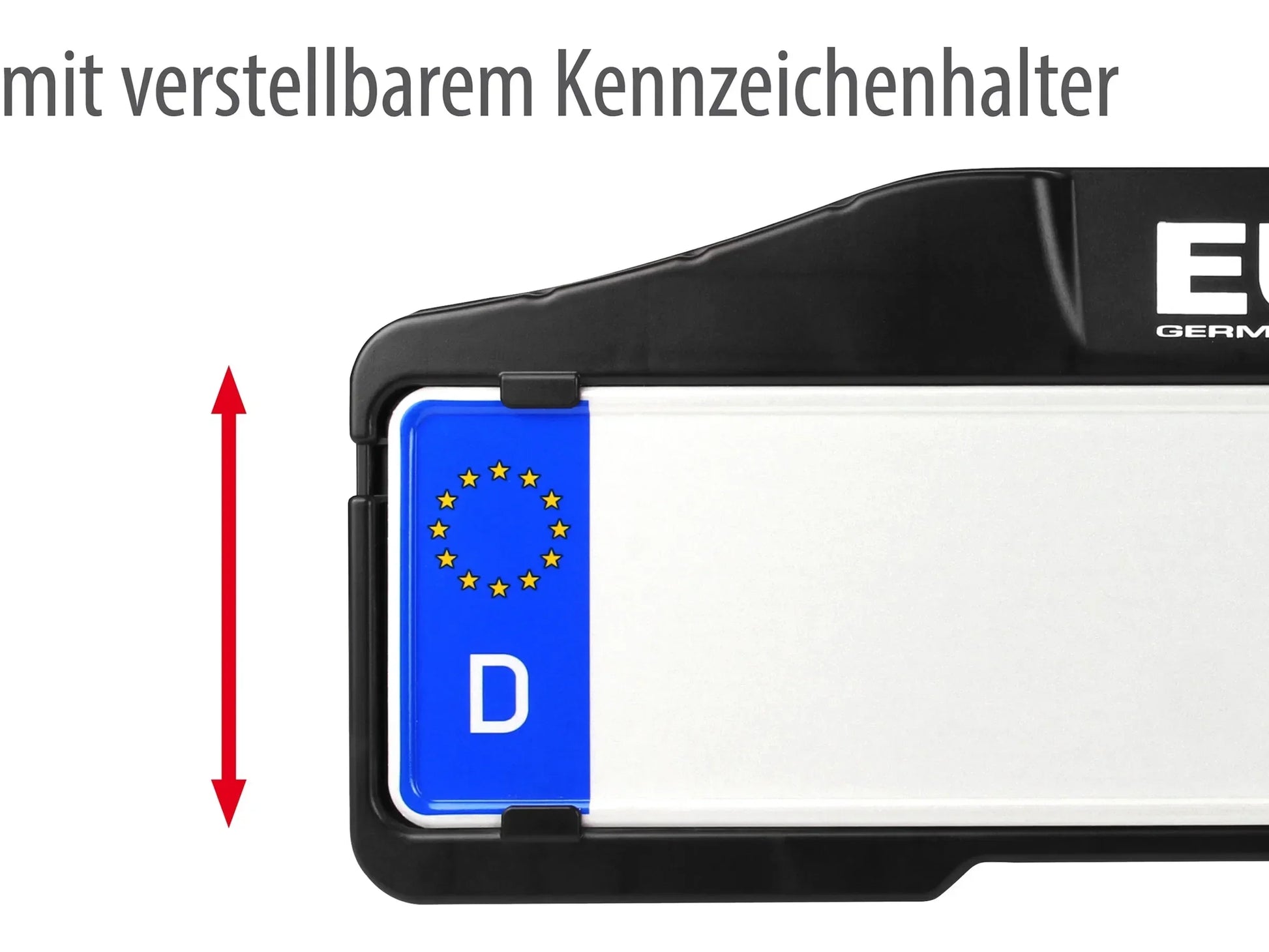 Eufab Fahrrad-Kupplungsträger Premium 3 mit Abklappfunktion