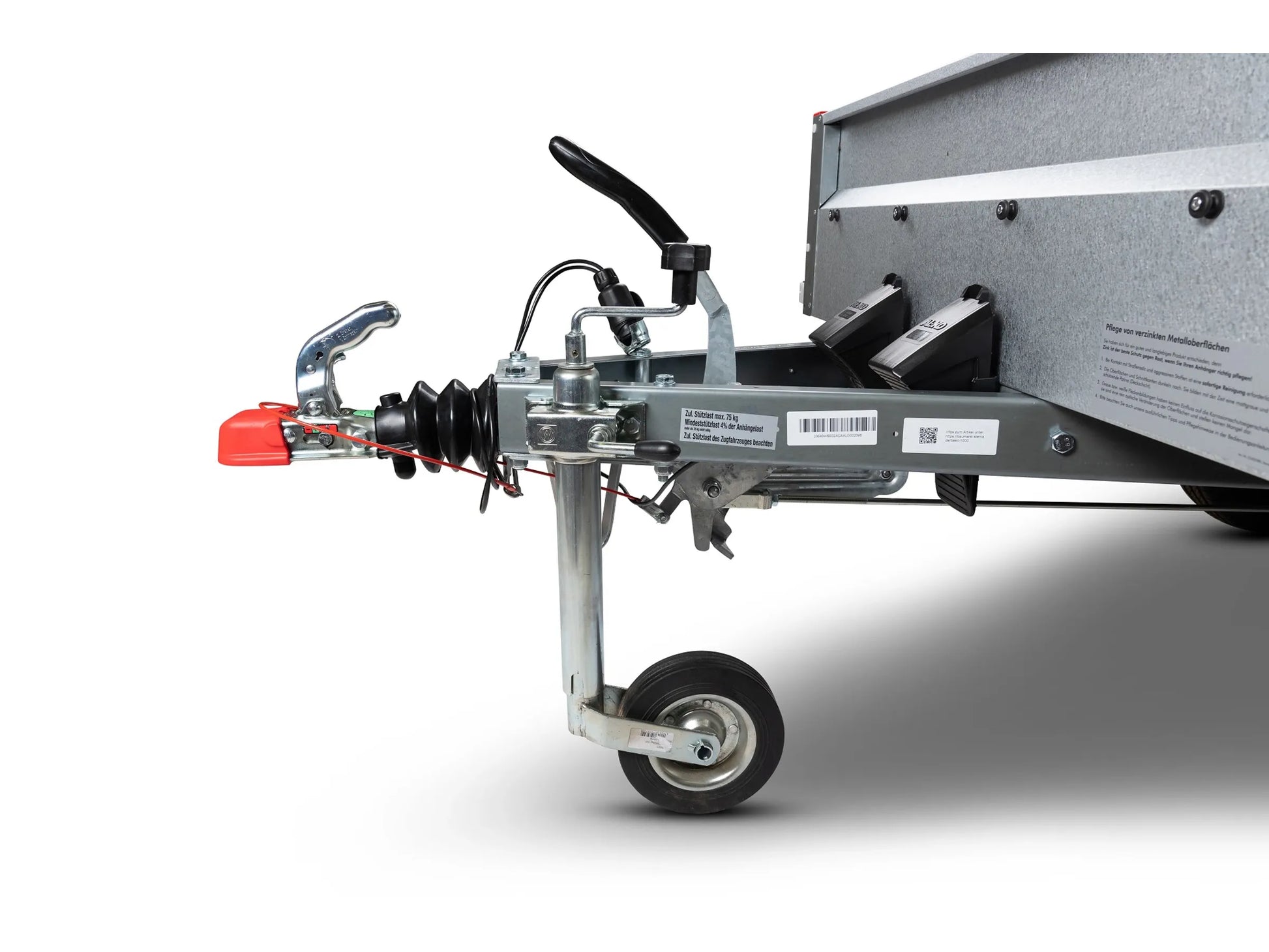 Stema Anhänger Basic 850 kg Inkl. Bordwandaufsatz und Flachplane